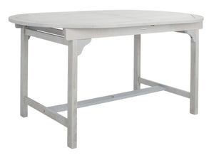 Safavieh Hikaru Extendable Dining Set XII23 Grey Galvanized Steel PAT7083B-3BX