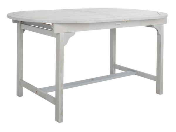 Safavieh Hikaru Extendable Dining Set XII23 Grey Galvanized Steel PAT7083B-3BX