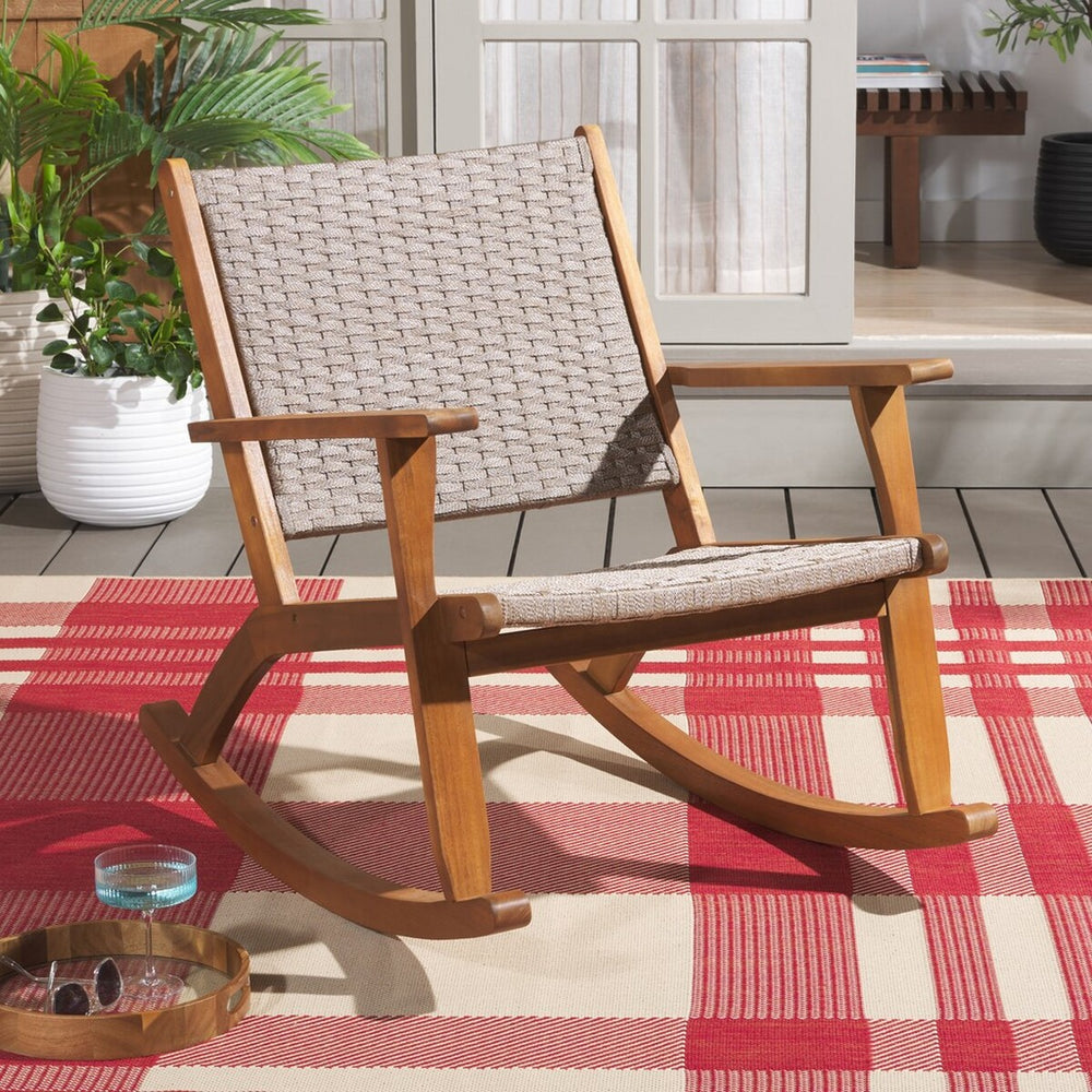 Safavieh Daniel Rocking Chair Natural / Natural PAT7094A