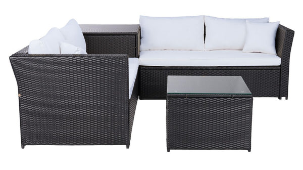 Safavieh Helga Living Set Black/Beige PAT7513A-2BX