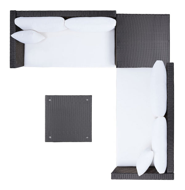 Safavieh Helga Living Set Black/Beige PAT7513A-2BX