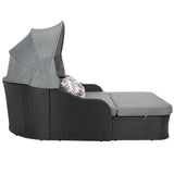 Safavieh Baloo Daybed Black / Grey PAT7735A-2BX