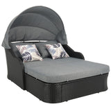 Safavieh Baloo Daybed Black / Grey PAT7735A-2BX