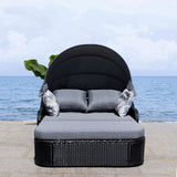 Safavieh Baloo Daybed Black / Grey PAT7735A-2BX