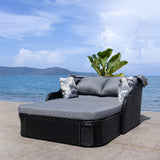 Safavieh Baloo Daybed Black / Grey PAT7735A-2BX