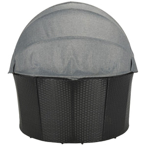 Safavieh Baloo Daybed Black / Grey PAT7735A-2BX