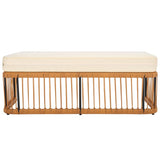 Safavieh Bola Bench Natural / Beige PAT9044A