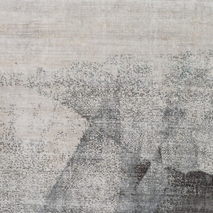 Surya Park Avenue Pav-2300 2' X 3' Hand Loomed Viscose Area Rug - Modern Style & Lustrous Sheen For Homes Slate Viscose Pav2303-810