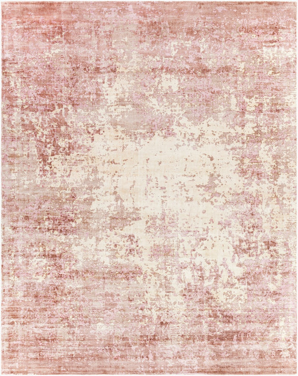 Surya Park Avenue Pav-2300 2' X 3' Hand Loomed Viscose Area Rug - Modern Style & Lustrous Sheen For Homes Beige Viscose Pav2304-23