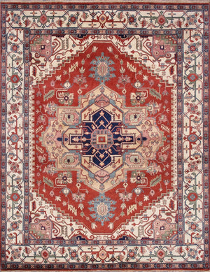 Pasargad Serapi Collection Hand-knotted Wool Area Rug - 14' X 14' - Traditional Elegance For Homes   Pb-10b Ivo 14x14