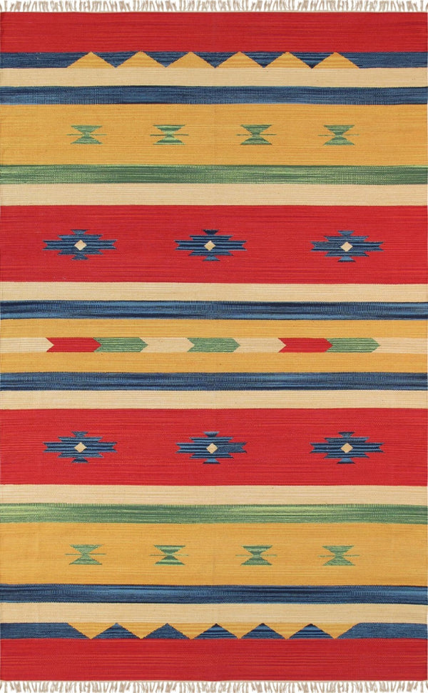 Pasargad Home Anatolian Collection Hand-woven Cotton Area Rug - Timeless Elegance For Any Room   Pbb-03 8x10