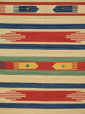 Pasargad Handmade Anatolian Collection Flat Weave Cotton Area Rug - Elegant Charm For Any Room   Pbb-04 9x12