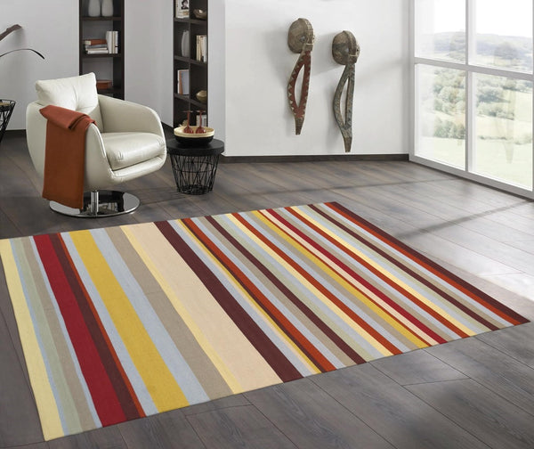 Pasargad Home Anatolian Collection Hand-woven Cotton Area Rug - Timeless Elegance For Any Room   Pbb-05 5x8