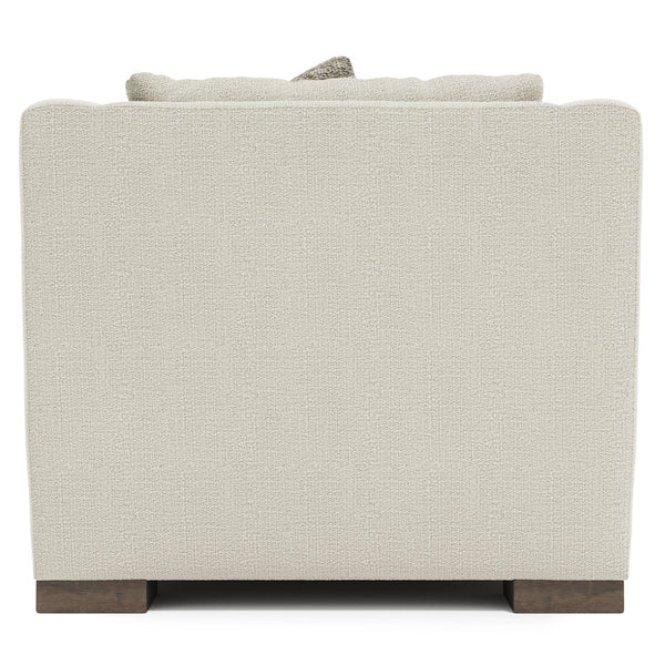 Bernhardt Bernhardt Gabi Boucle Chair — Made-To-Order Sculptural Comfort With Oversized Roll Arms & Wood Feet P7082B