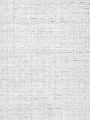 Pasargad Home Slate Collection Luxurious Hand-loomed Area Rug In Ivory And Blue, Modern Elegance   Pbfe-03 12x15