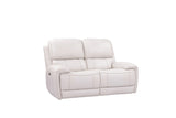 Parker House Parker Living Empire - Verona Ivory Power Reclining Loveseat Verona Ivory Top Grain Leather with Match (X) MEMP#822PH-VIV