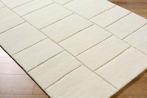 Livabliss Portobello Hand-tufted Wool Accent Rug Artisan Crafted for Entryways and Bedside Areas Ivory, Beige 9' x 12' PBO2309-912