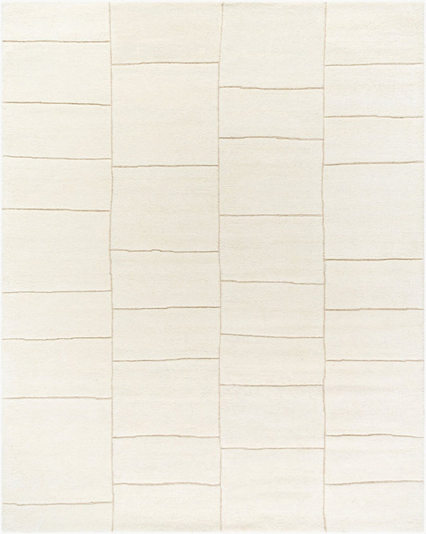 Livabliss Portobello Hand-tufted Wool Accent Rug Artisan Crafted for Entryways and Bedside Areas Ivory, Beige 8' x 10' PBO2309-810