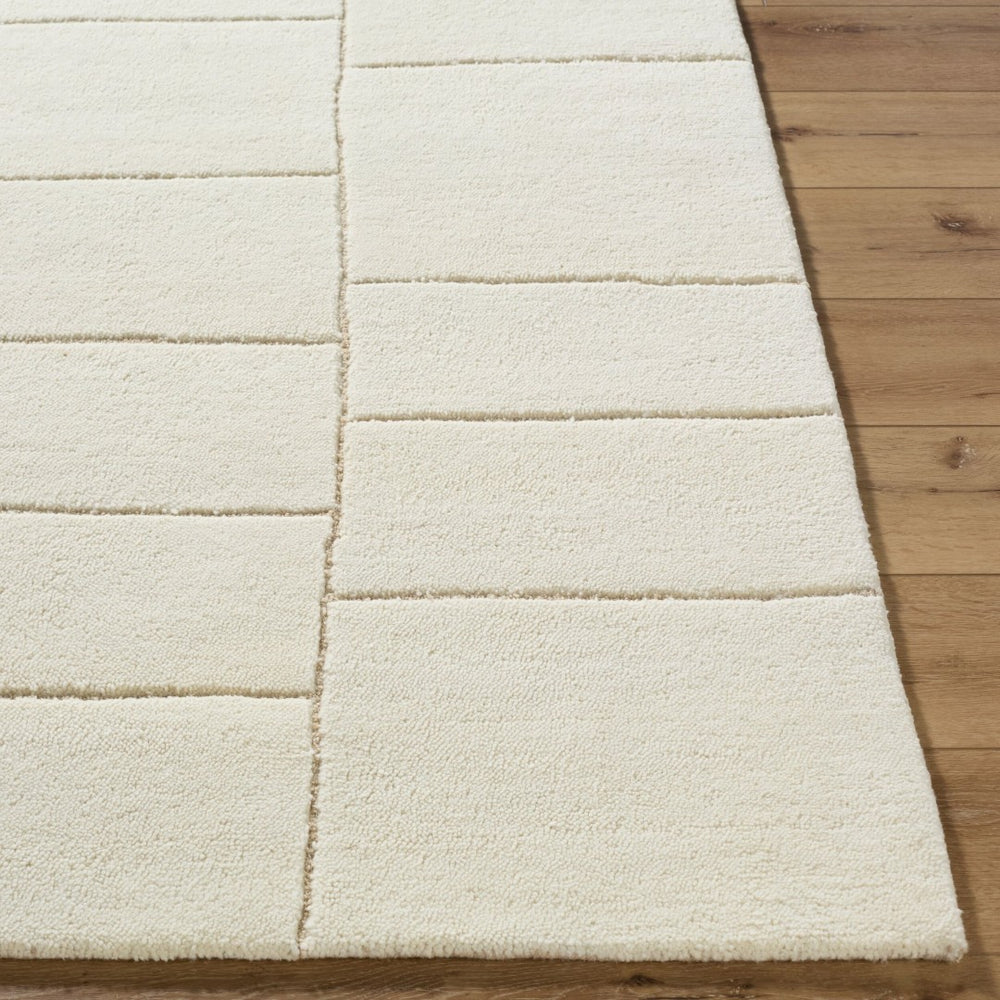 Livabliss Portobello Hand-tufted Wool Accent Rug Artisan Crafted for Entryways and Bedside Areas Ivory, Beige 8' x 10' PBO2309-810
