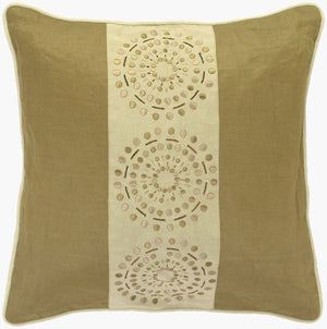 Surya Decorative Pillows Pbst-428 18" X 18" Luxurious Accent Pillows For Stylish Home Decor And Comfort  Cotton Pbst428c-1818d