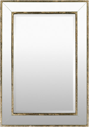 Livabliss Pemberton Rectangular Wall Mirror Slim Wood Frame Modern Transitional Bedroom Accent PBT-1100