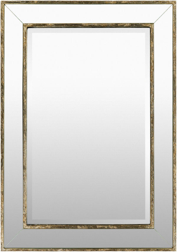 Livabliss Pemberton Rectangular Wall Mirror Slim Wood Frame Modern Transitional Bedroom Accent PBT-1100