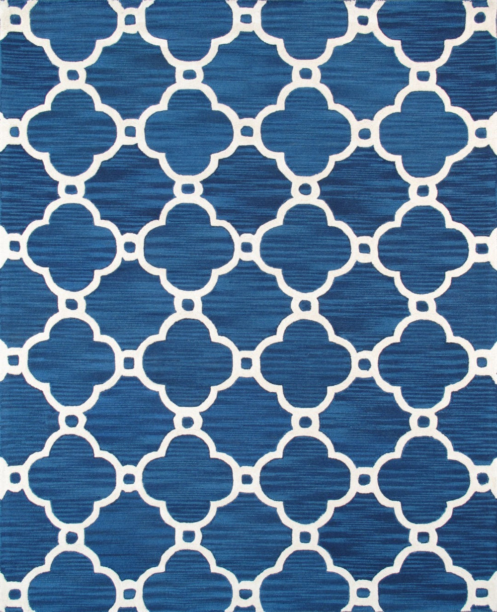 Pasargad Transitional Collection Hand-tufted Lamb's Wool Area Rug For Modern Elegance & Comfort   Pbw-820 8x10