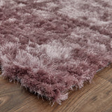 Feizy Rugs Indochine Plush Hand-tufted Polyester Shag Rug - Luxurious High Pile For Contemporary Spaces Purple,Pink Polyester 4944550famt000c50