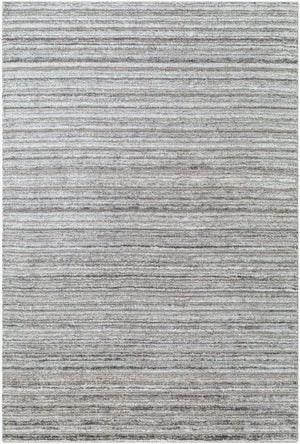Surya Patricia Handcrafted 2' X 3' Viscose Area Rug - Elegant, Low Pile, Easy Care For Charming Spaces Silver Viscose Pca2301-23