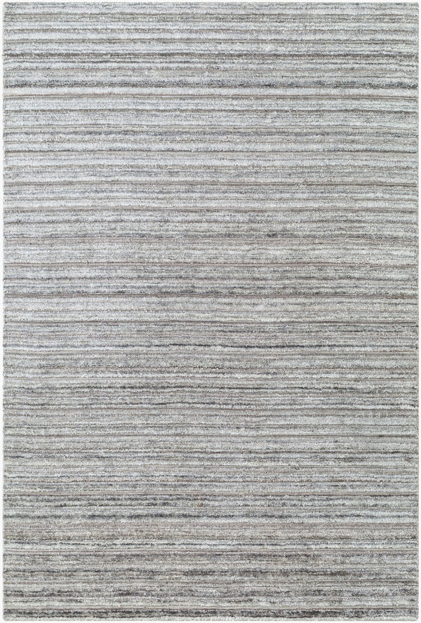 Surya Patricia Handcrafted 2' X 3' Viscose Area Rug - Elegant, Low Pile, Easy Care For Charming Spaces Silver Viscose Pca2301-23