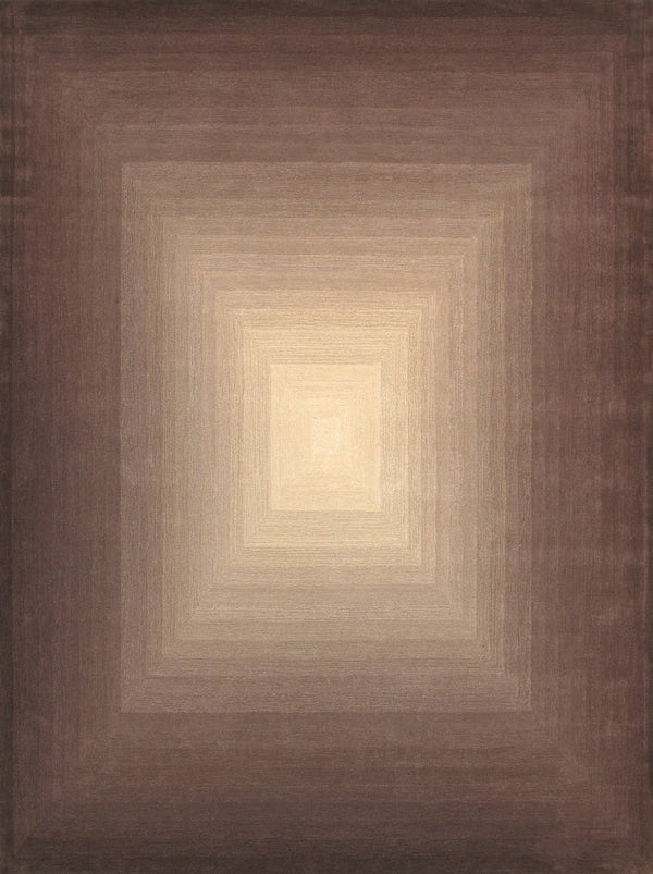 Pasargad Home Rodeo Collection Hand-tufted Silver/Ivory Wool Area Rug For Contemporary Spaces   Pcc-03 10x14