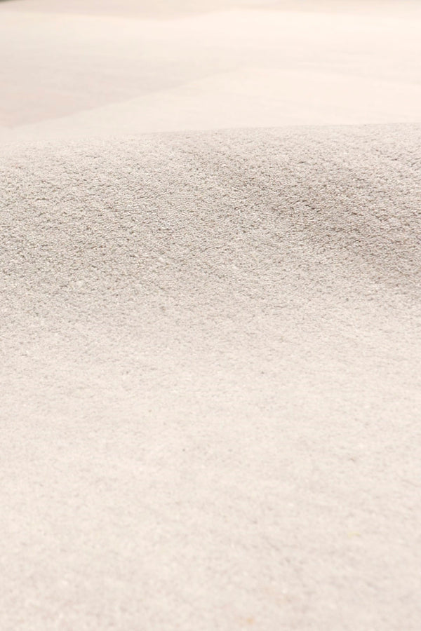 Pasargad Home Rodeo Collection Hand-tufted Silver/Ivory Wool Area Rug For Contemporary Spaces   Pcc-06 5x8