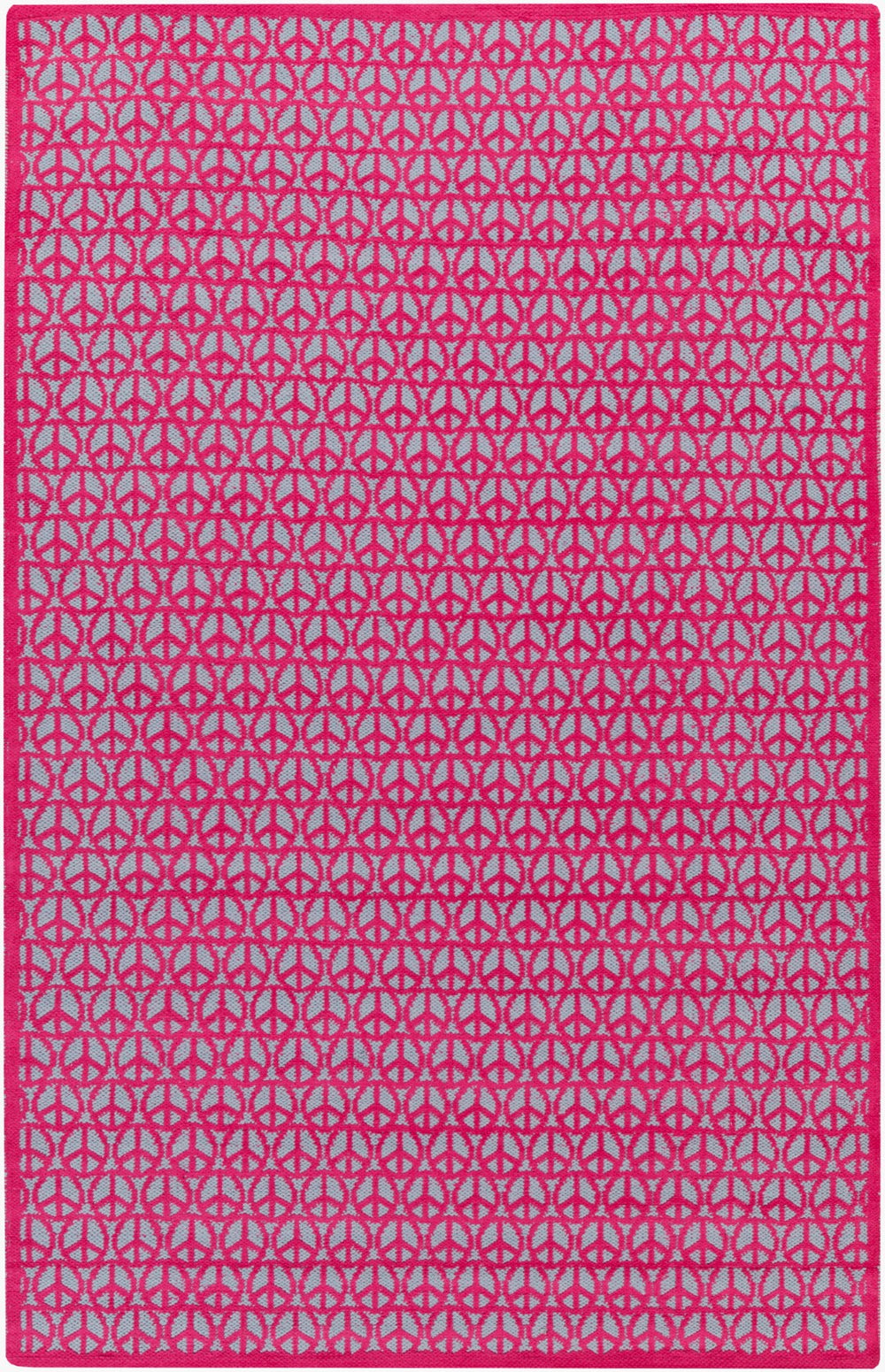 Surya Peace Pce-1000 5' X 8' Handmade Cotton & Polyester Rug - Modern Decor With Durable Charm! Light Sage Cotton,Polyester Pce1000-810