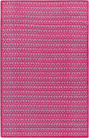 Surya Peace Pce-1000 5' X 8' Handmade Cotton & Polyester Rug - Modern Decor With Durable Charm! Light Sage Cotton,Polyester Pce1000-810