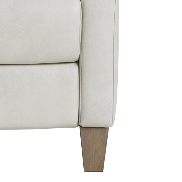 Bernhardt Bernhardt Weller Leather Power Motion Chair With Usb, Exposed Wood Legs, Deep Stitched Cushions Recline 231RLO