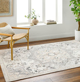 Perception PCP-2317 7'10" x 9'2" Machine Woven Rug PCP2317-7996 Livabliss Surya