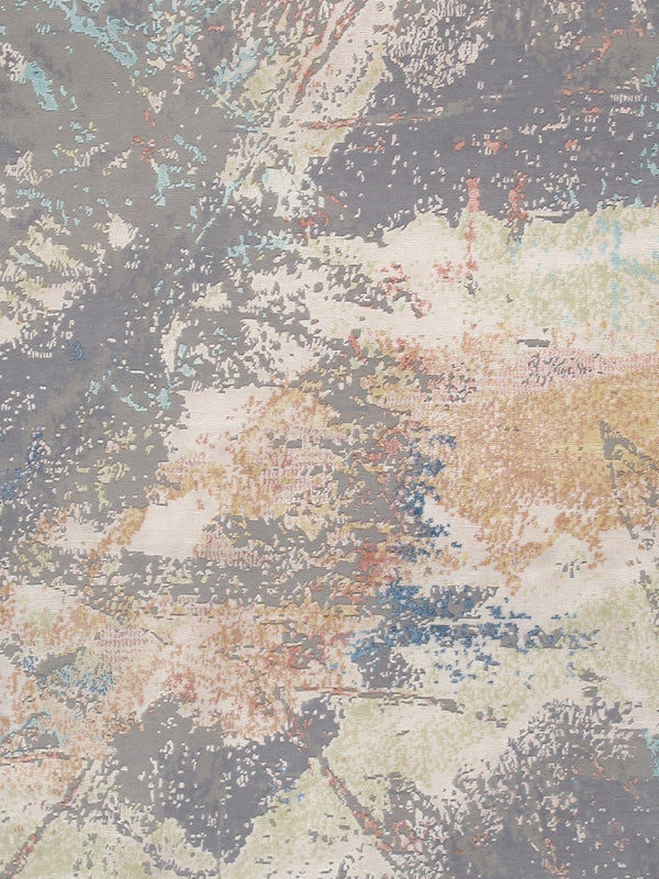 Pasargad Modern Collection Hand-knotted Silk & Wool Abstract Rug - Elegant Design For Sophisticated Homes   Pcr-2 10x14