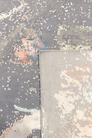 Pasargad Modern Collection Hand-knotted Silk & Wool Abstract Rug - Elegant Design For Sophisticated Homes   Pcr-2 10x14