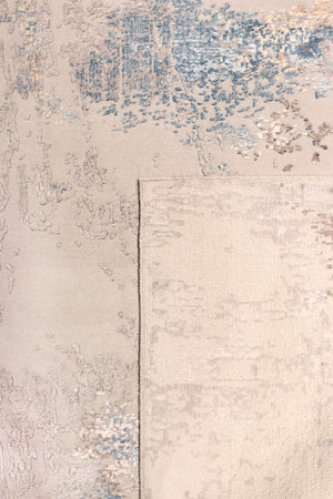 Pasargad Modern Collection Hand-knotted Silk & Wool Abstract Rug - Elegant Design For Sophisticated Homes   Pcr-7 9x12