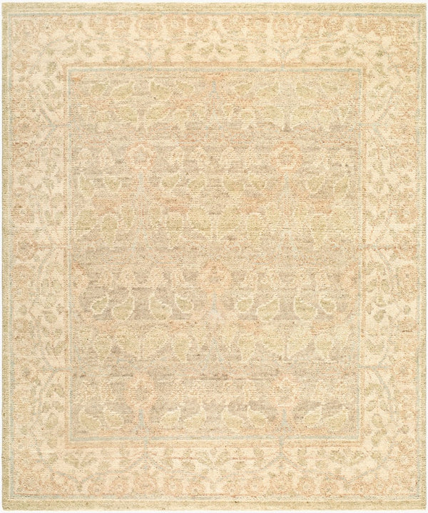 Surya Picasso Hand Knotted Wool Area Rug Artisan Low Pile Fringe Accent for Entryway 8' x 10' Rectangle PCS2300-810