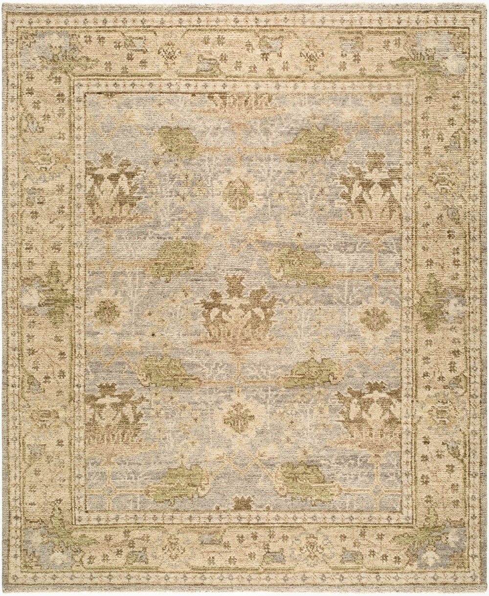 Surya Picasso Hand-knotted Wool Accent Rug Traditional Fringe Detail for Entryways and Bedrooms 9' x 12' Rectangle PCS2301-912