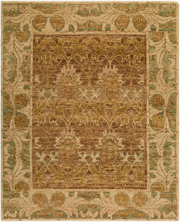 Surya Picasso Hand Knotted Wool Area Rug with Fringe Low Pile Artisan Entryway Accent 9' x 12' Rectangle PCS2302-912