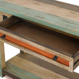 Christopher Knight Home® - Noble House - Meader Boho Handmade Distressed Mango Wood Console Table