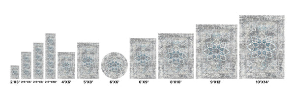 Pasargad Luxurious Efes Design Area Rug - Elevate Your Space With Stunning Traditional Elegance   Pd-167b 2.6x6