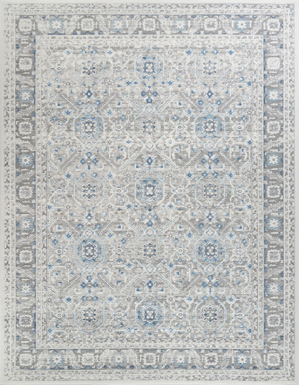 Pasargad Home Turkish Efes Design Grey Area Rug - Timeless Elegance For Stylish Living Spaces   Pd-nh18d 9x12