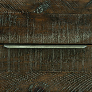 Bernhardt Bernhardt Payson Buffet With Distressed Pine, Moody Sable Finish, Soft-Closing Door & Ample Storage 303134B