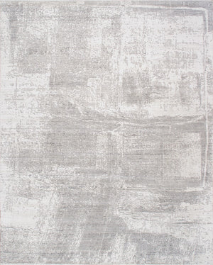 Pasargad Home Amari Collection Hand-loomed Silk & Wool Beige Area Rug For Chic Contemporary Decor   Pdc-137g 8x10