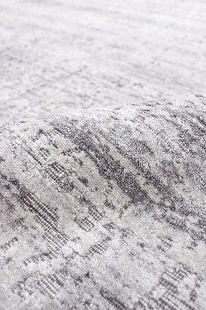 Pasargad Home Amari Collection Hand-loomed Silk & Wool Beige Area Rug For Chic Contemporary Decor   Pdc-137s 8x10