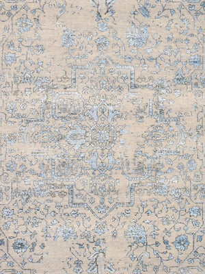 Pasargad Home Transitional Collection Hand-knotted Bamboo Silk & Wool Area Rug For Modern Elegance   Pdc-1866 6x9