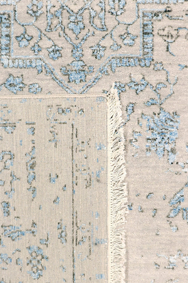 Pasargad Home Transitional Collection Hand-knotted Bamboo Silk & Wool Area Rug For Modern Elegance   Pdc-1866 6x9